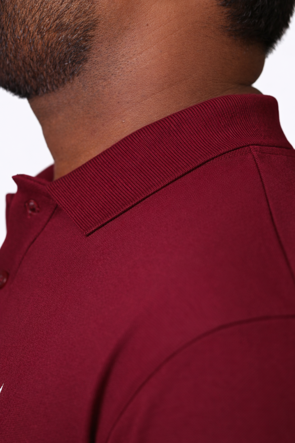Maroon Polo T-Shirt – 240 GSM Premium - Image 5