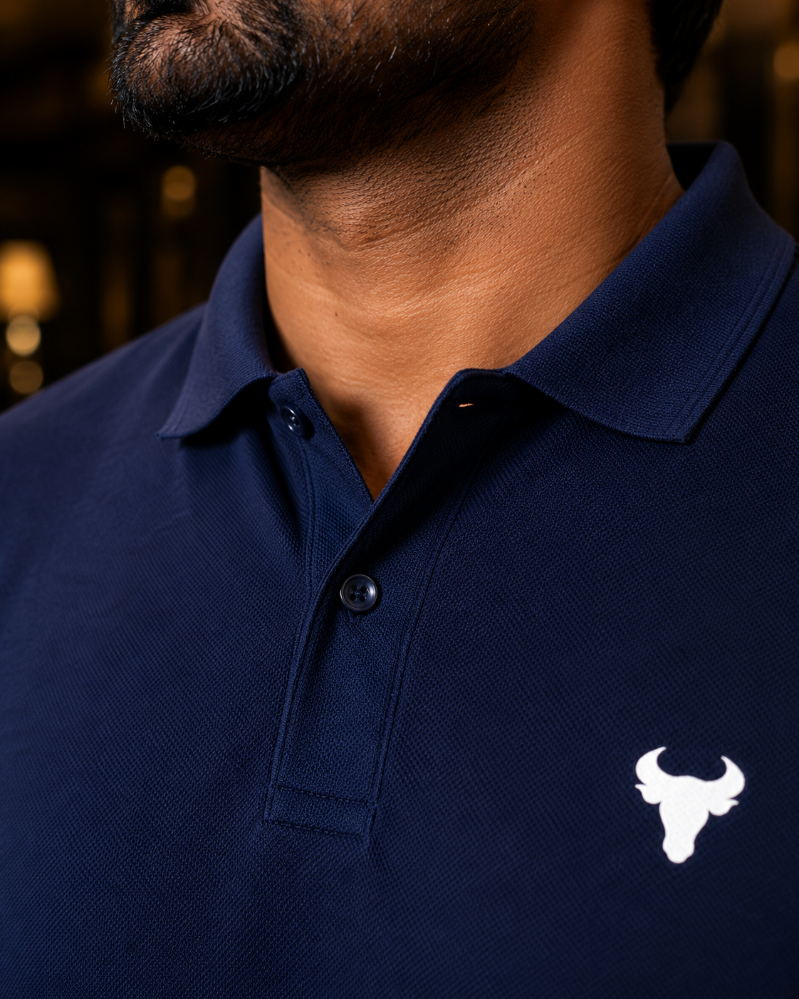 Premium Navy Polo โ 240 GSM - Image 5
